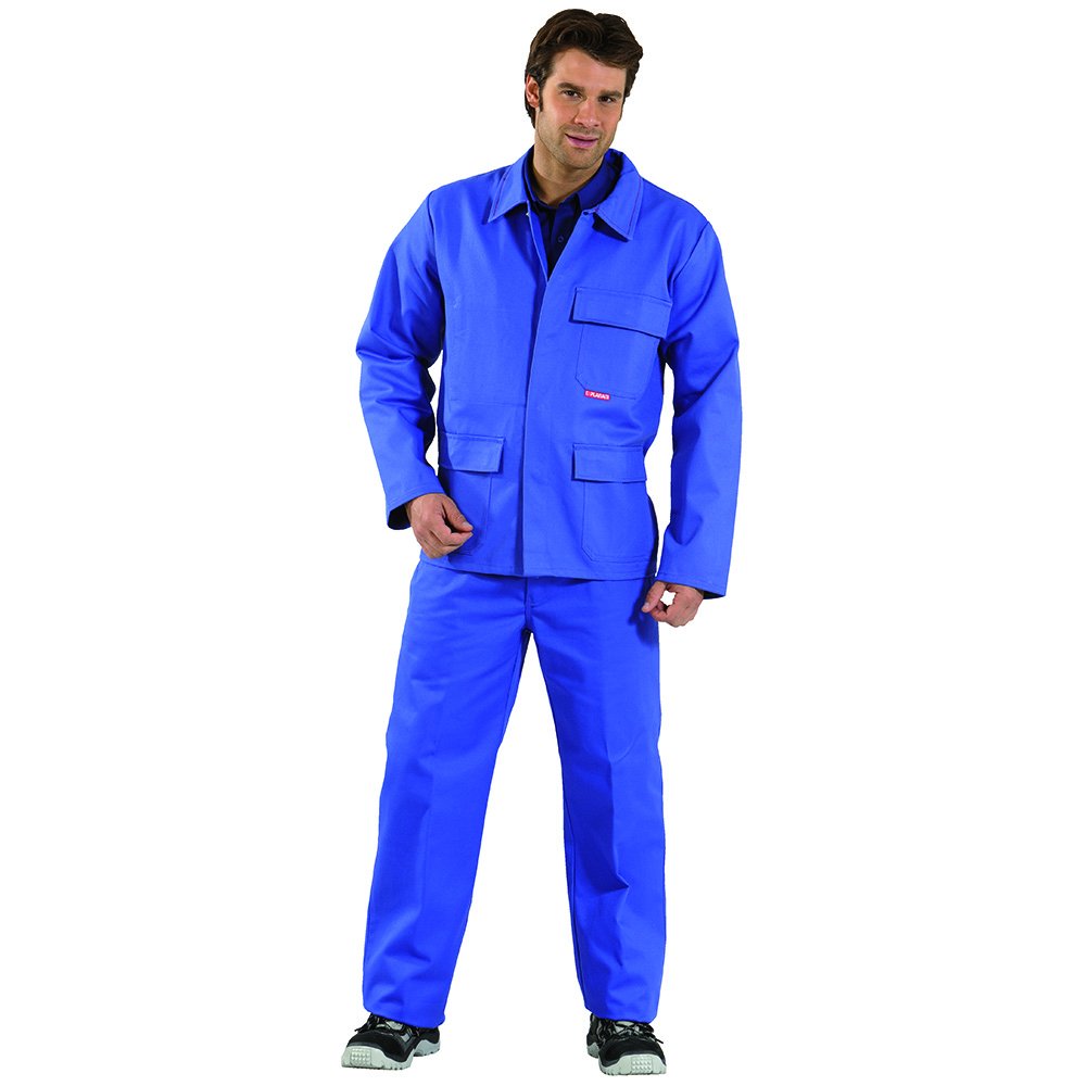 Planam Welding 360 g/M² Jacket Cornflower Blue