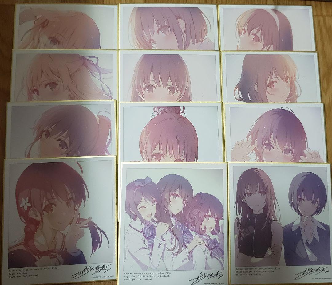 Amazon.co.jp: 冴えない彼女の育て方 fine 色紙やパンフレット 0WCY 