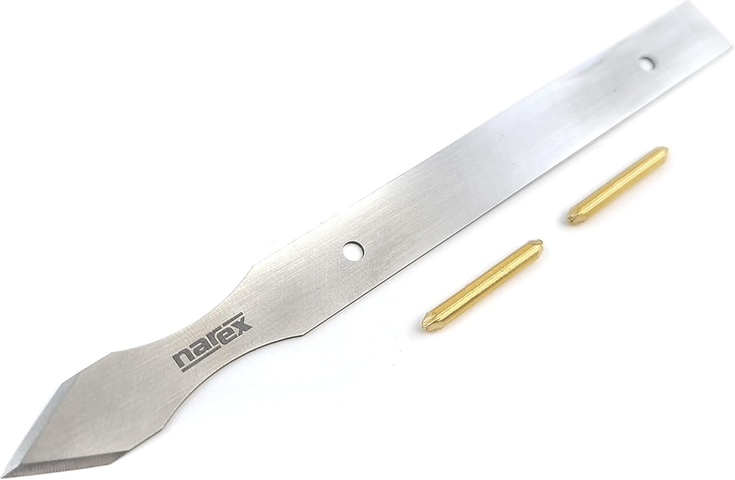 Narex Unhandled Dual Bevel Marking Knife Kit with Finger Indents