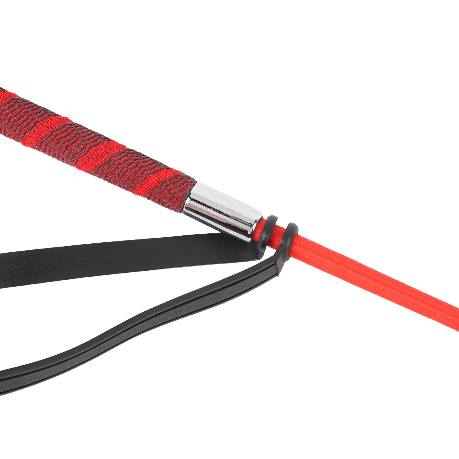 Asixxsix Coltura in Equitazione, Whip a Cavallo da 26,8 Pollici con Palmo del Cinturino da Polso in Gomma, Frusta di Equitazione Equina a Cavallo Non Slip, Attrezzatura Equestre per Gli
