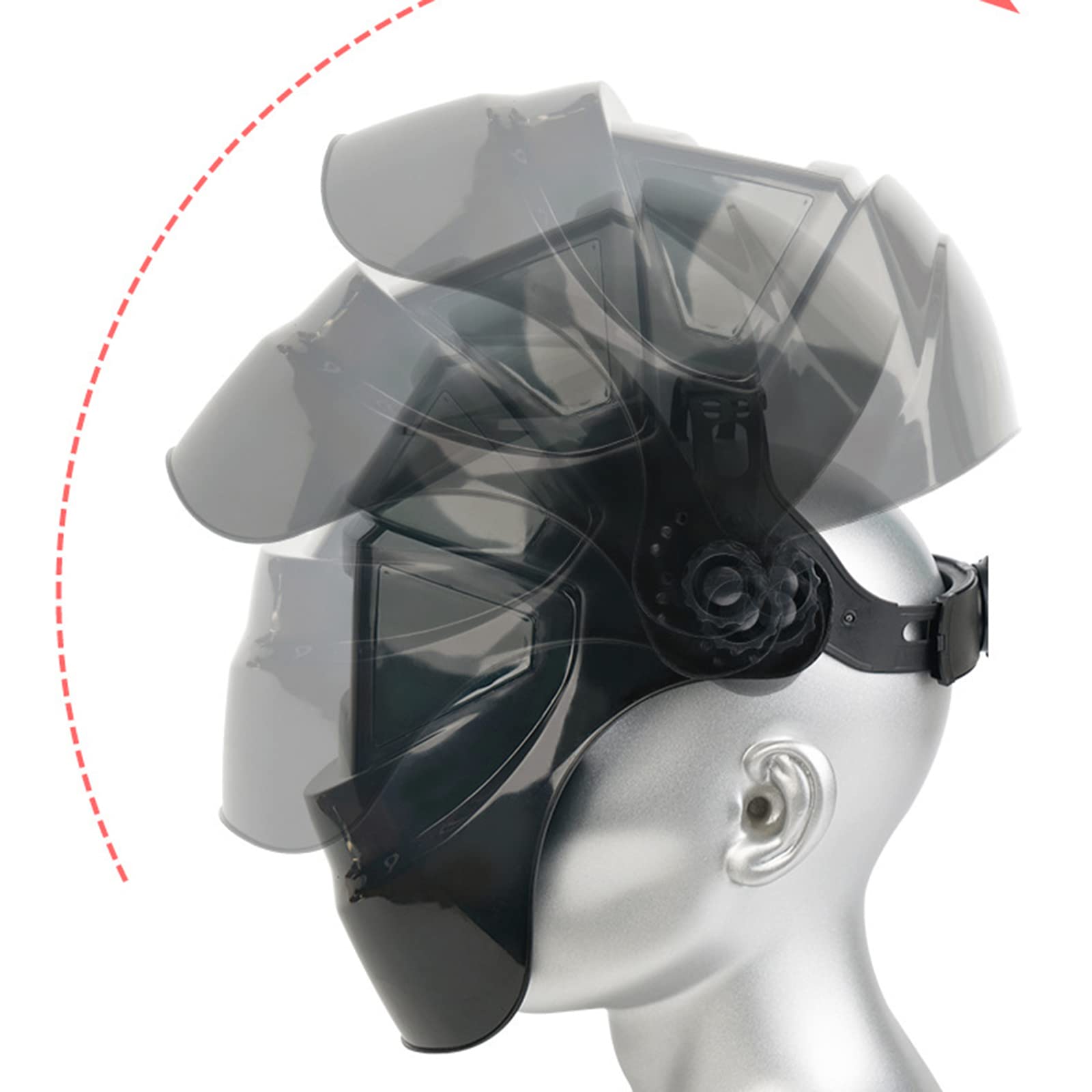 Maschera Per Saldatura Con Cappello - Scudo Protettivo Viso Per Saldatura Elettrica E A Gas - Foto 10