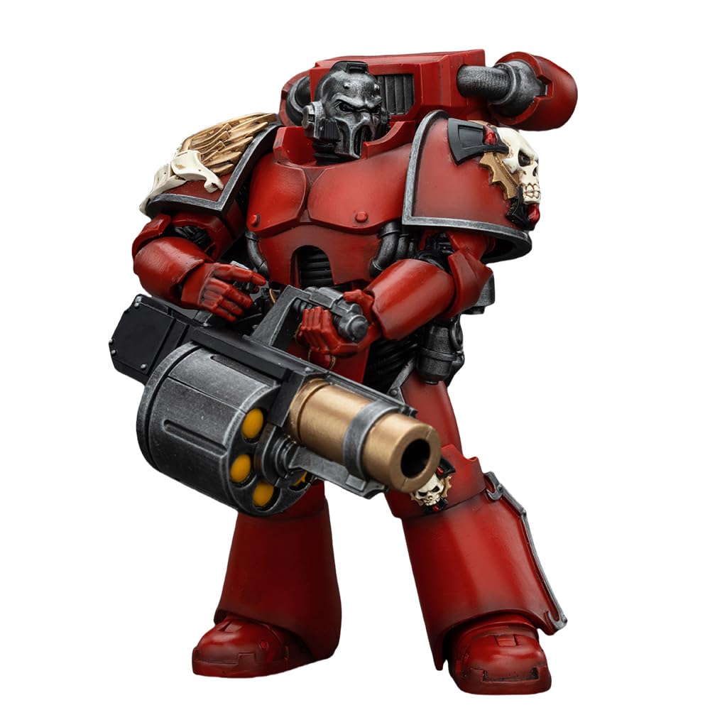 JOYTOY Warhammer The Horus Heresy 30,000 1/18 Action Figure Blood Angels Angel's Tears Squad Erelim with Angel's Tears Grenade Launcher Collection Model Birthday Gift — image 1