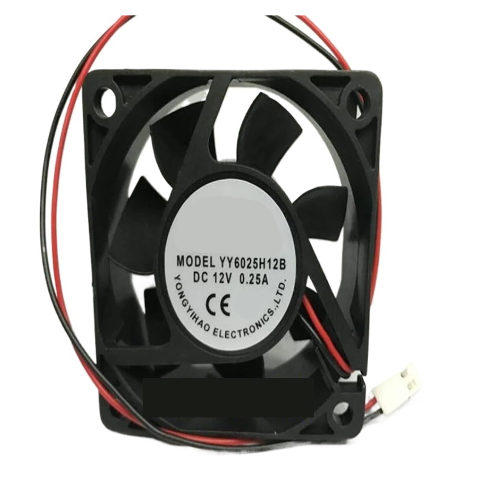 TYHUJKKL YY6025H12B DC12v 0.25a 6025 6cm 60 * 60 * 25mm two wires