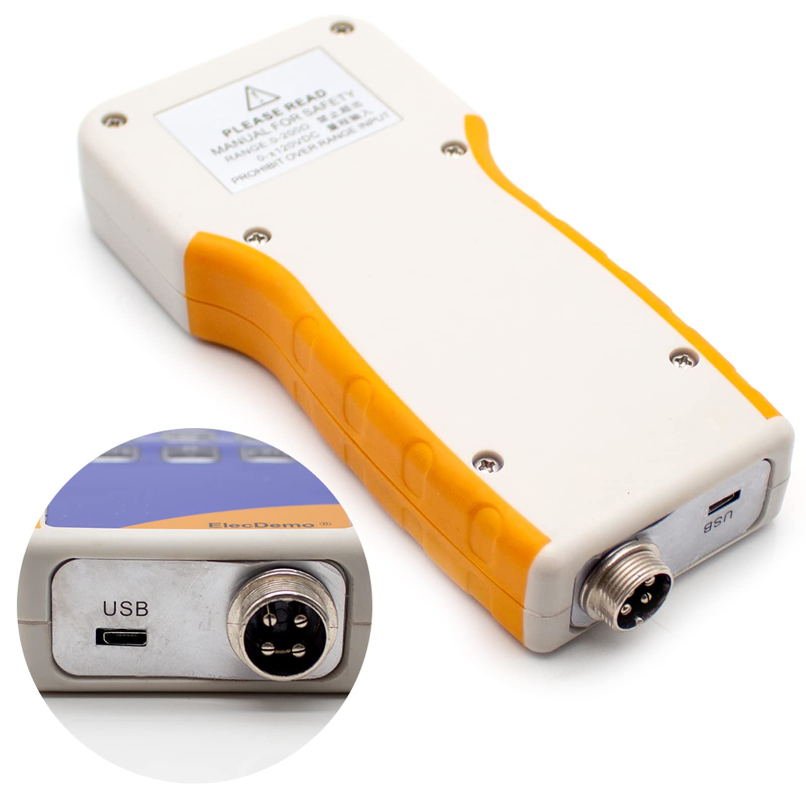 Jieotwice Medidor de Resistencia Interna de Tensión Comprobador de Baterías, Alta Precisión ±0,5