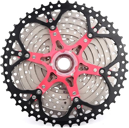 Miniatura 25 de BOLANY Cassette de 8/9/10 velocidades 11-25T/32T/36T/40T/42T/46T/50T apto para bicicleta MTB, bicicleta de carretera, casete ligero, compatible