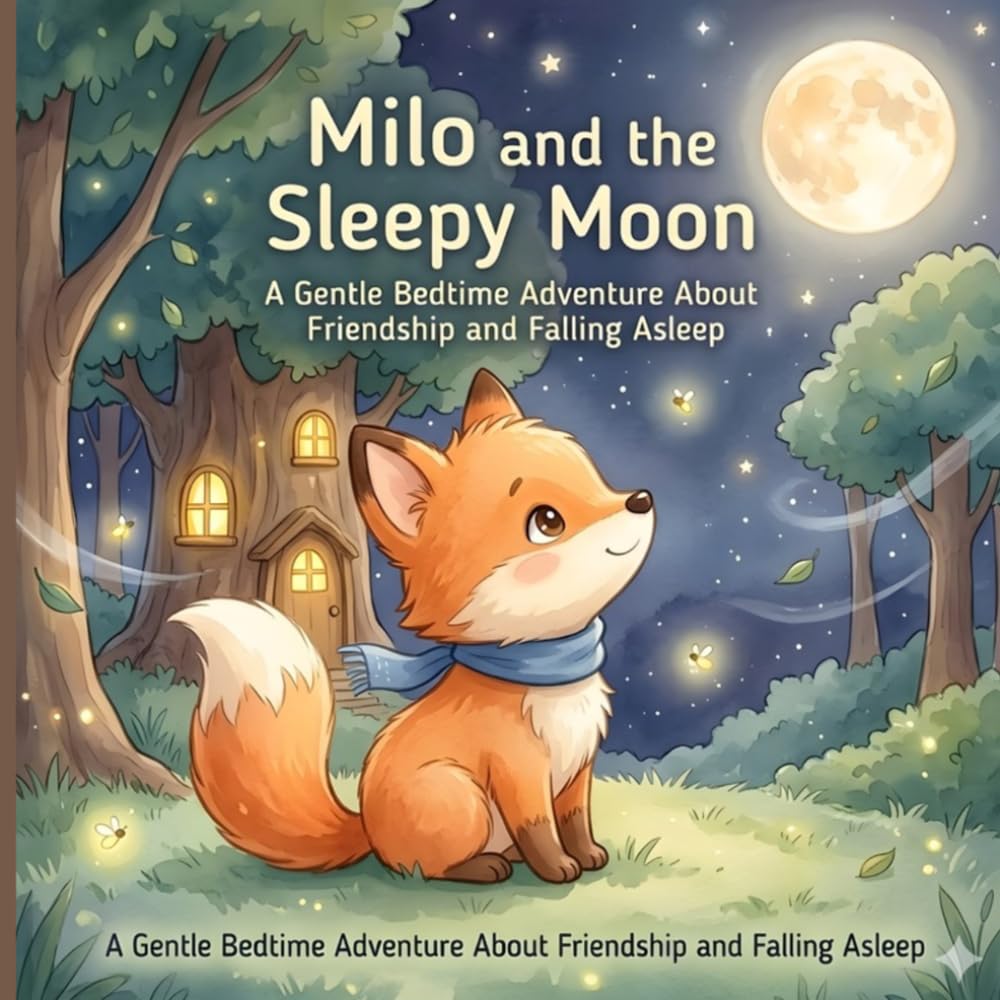 Milo and the Sleepy Moon: A Gentle Bedtime Adventure About Friendship and Falling Asleep (Tiny Dreamers Bedtime Collection)