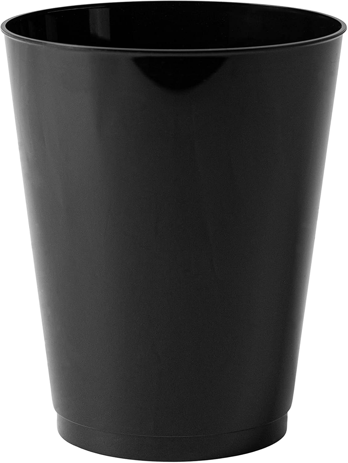 Plasticpro Disposable 12 oz Black Plastic Tumblers for