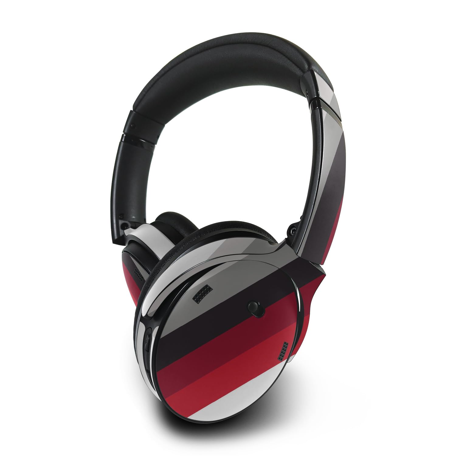 MightySkins Skin Compatible with Bose QuietComfort 45 Headphones - Slant Stripes | Protective, Durable, and Unique Vinyl Decal wrap Cover | Easy to Apply, Remove, and Change Styles | Made in The USA