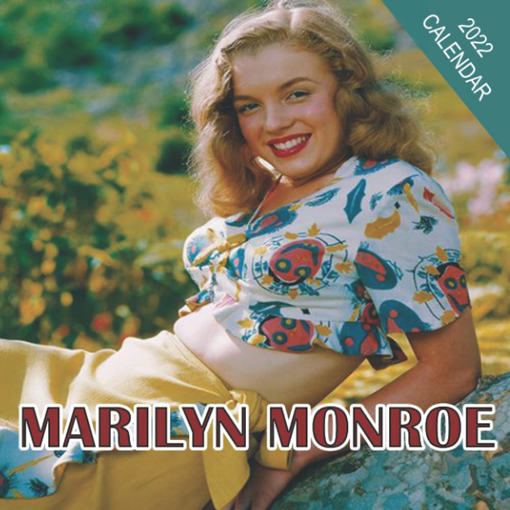 Buy Marilyn Monroe Calendar 2022 Monthly Marilyn Monroe Calendar 2022 