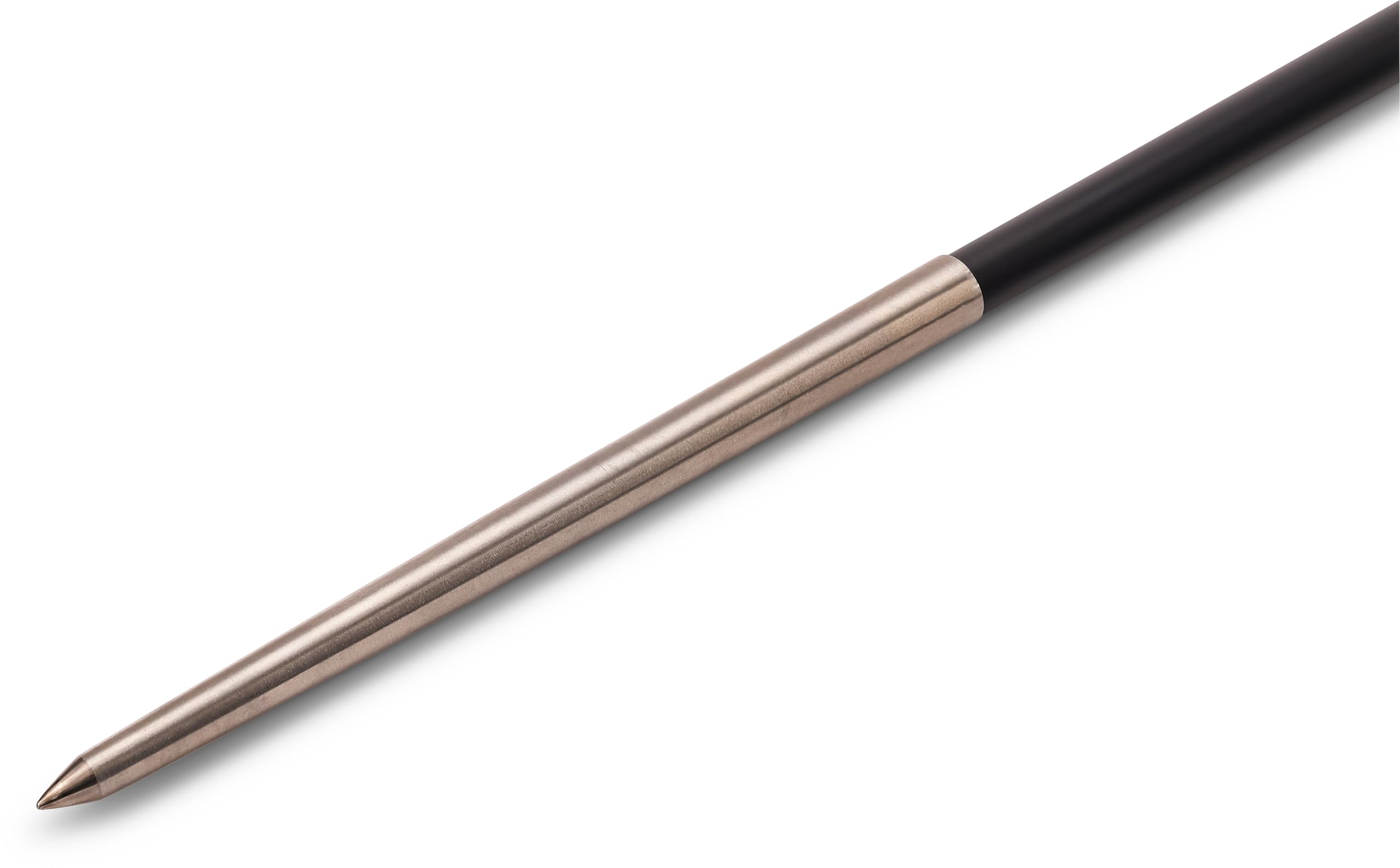 Wettkampfspeer - 400g - Leichtathletik - Aluminium - Zigarrenspitze aus Edelstahl - Schwarz - WA DLV Zulassung