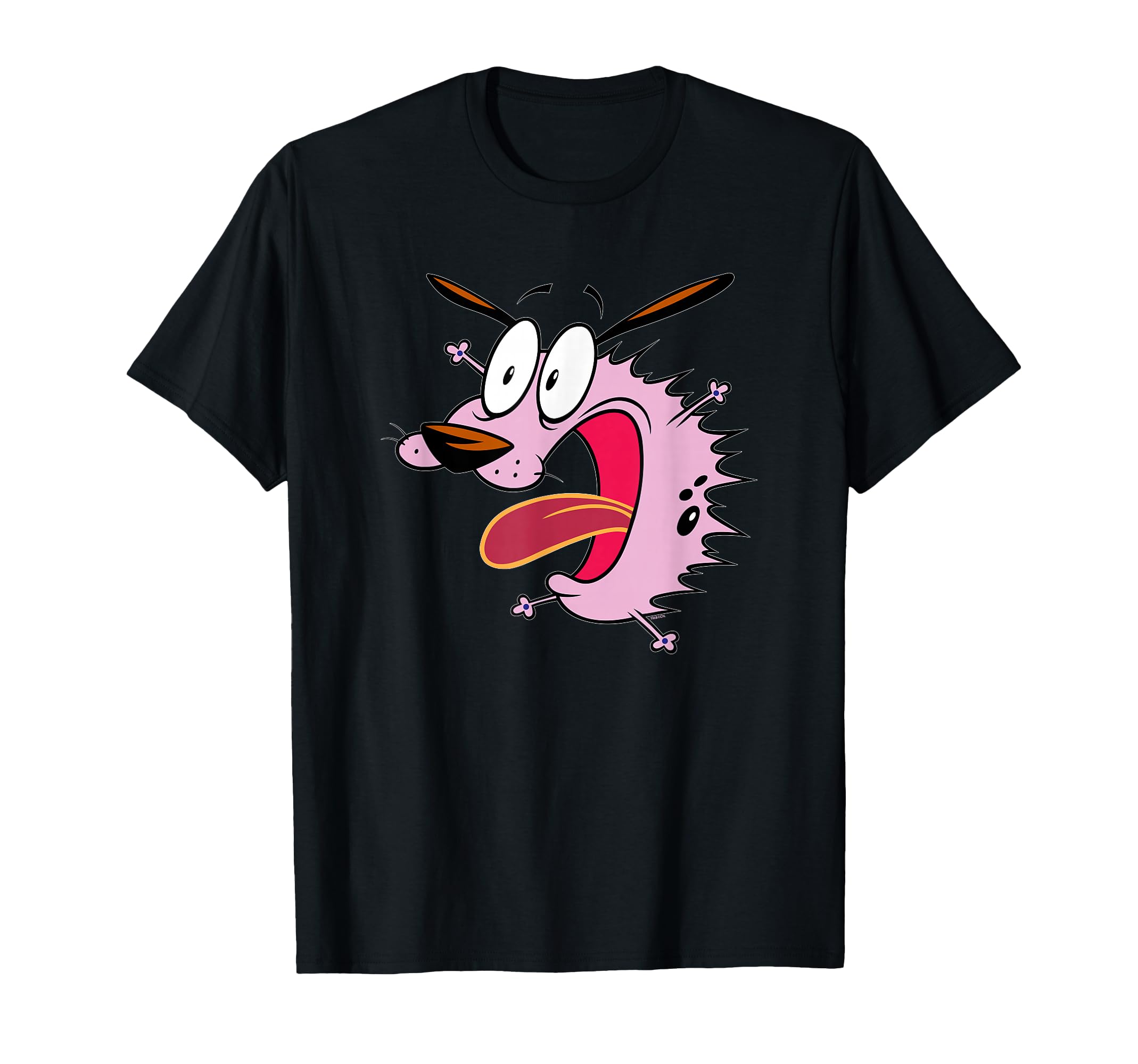 Cartoon Network Courage The Cowardly Dog It's A Dogs Life T-Shirt
