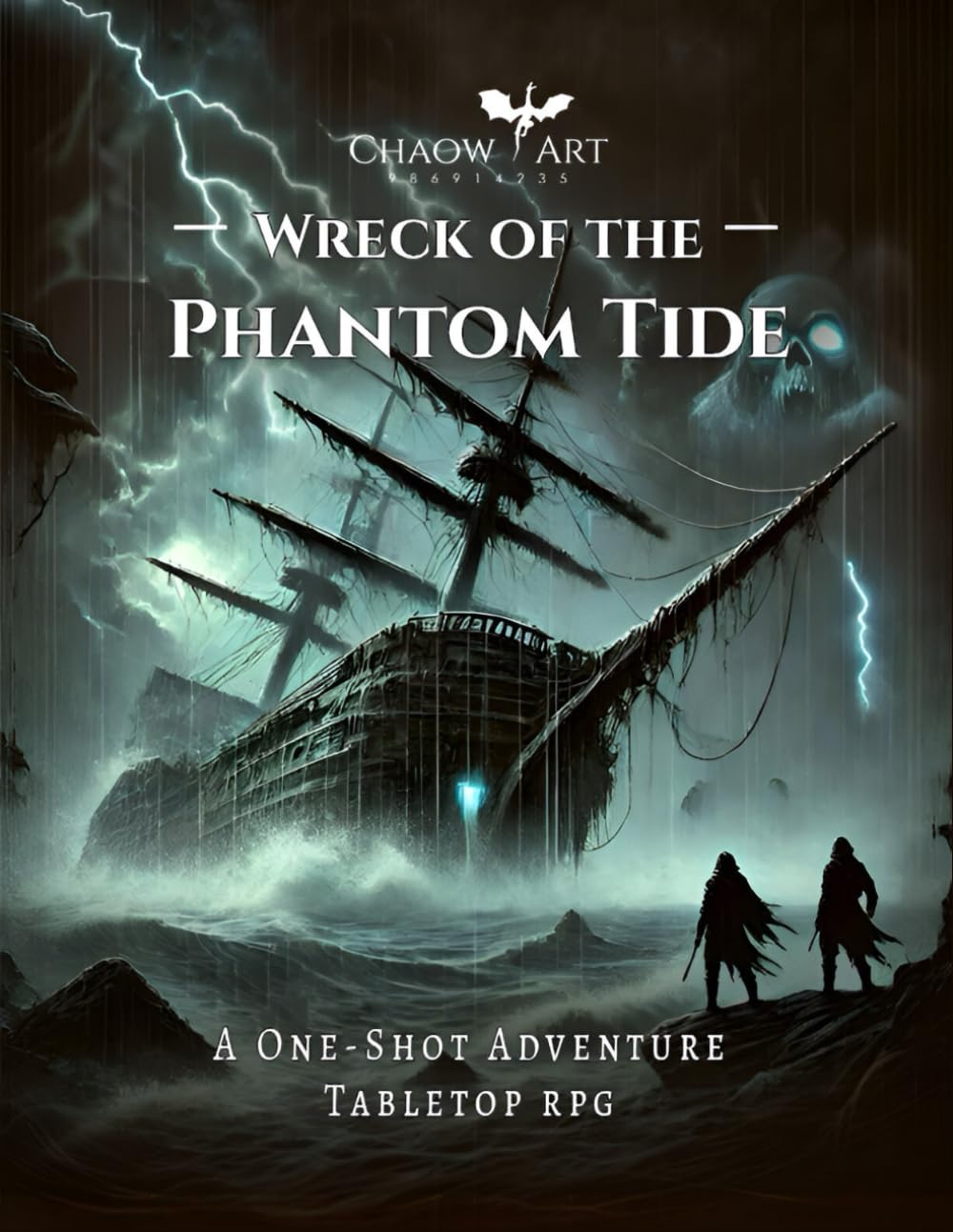 One-Shot Dark Horror Fantasy: Adventure Tabletop RPG – The Wreck of the Phantom Tide | 5th Edition Compatible | Perfect for Campaigns & Gifts