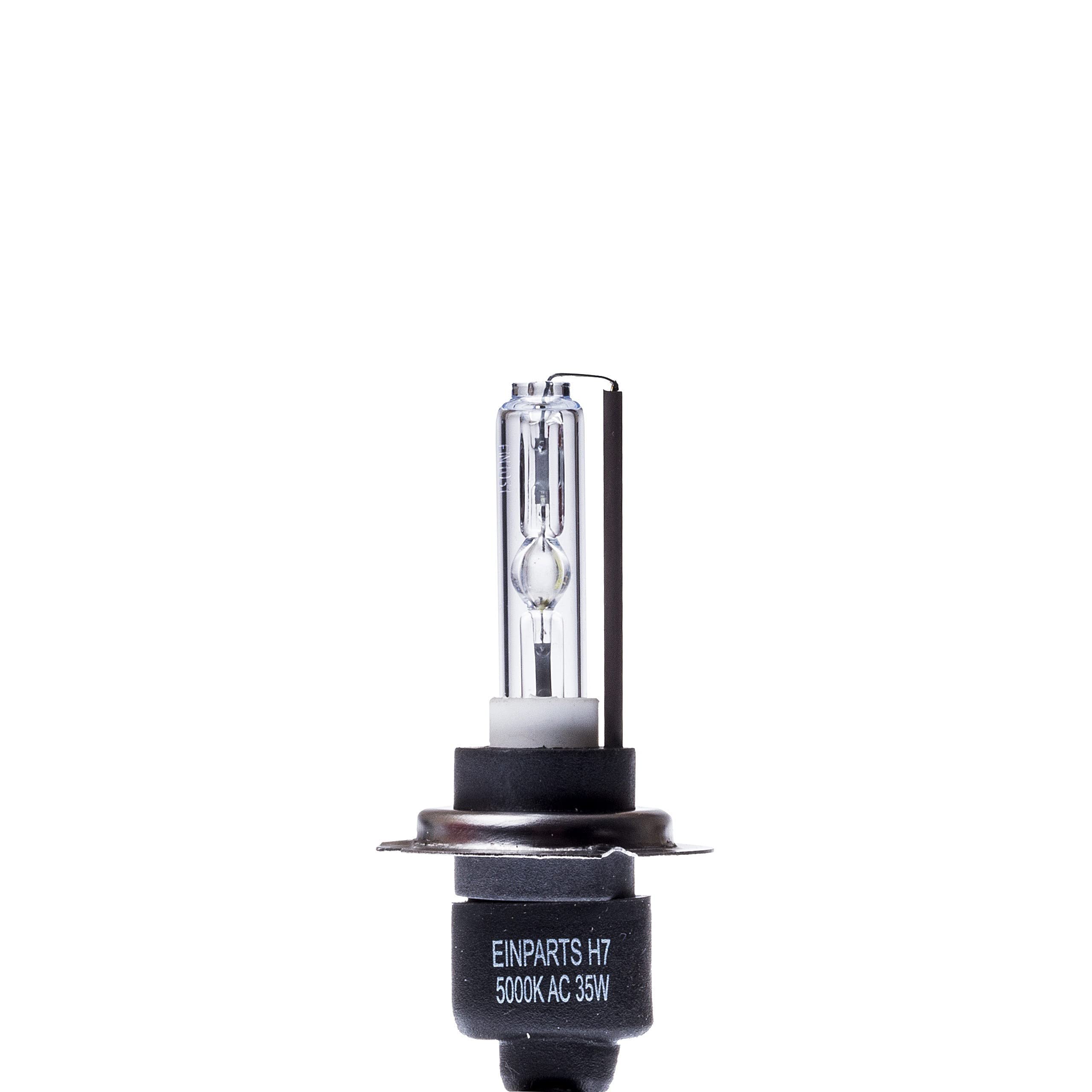 EinParts H7 35W Zestaw Xenon HID 5000K Canbus, Kompletny Zestaw 2x Przetwornica SLIM 12V 35W 2x Żarnik H7M