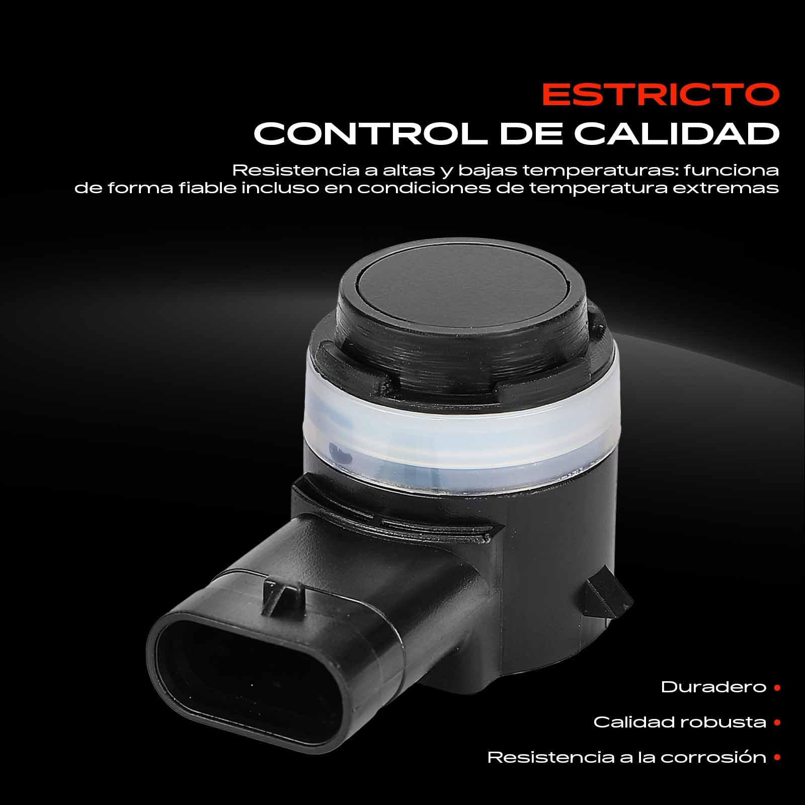 Frankberg 4 sensores de aparcamiento delanteros y traseros 5Q0919275B | Compatible con: T.o.u.r.a.n 5T1, Limusina A3 8VM 8VS, Q3 Sportback F3N, Cruce en T C11 D31, T-R.O.C A11 D11
