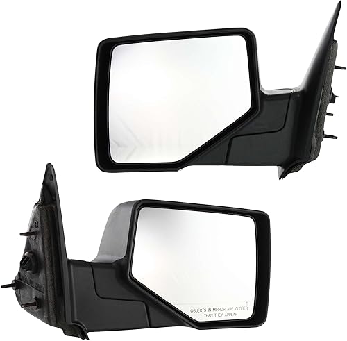 Garage-Pro Espejos manuales laterales del conductor y del pasajero para Ford Ranger 2006-2011 con textura
