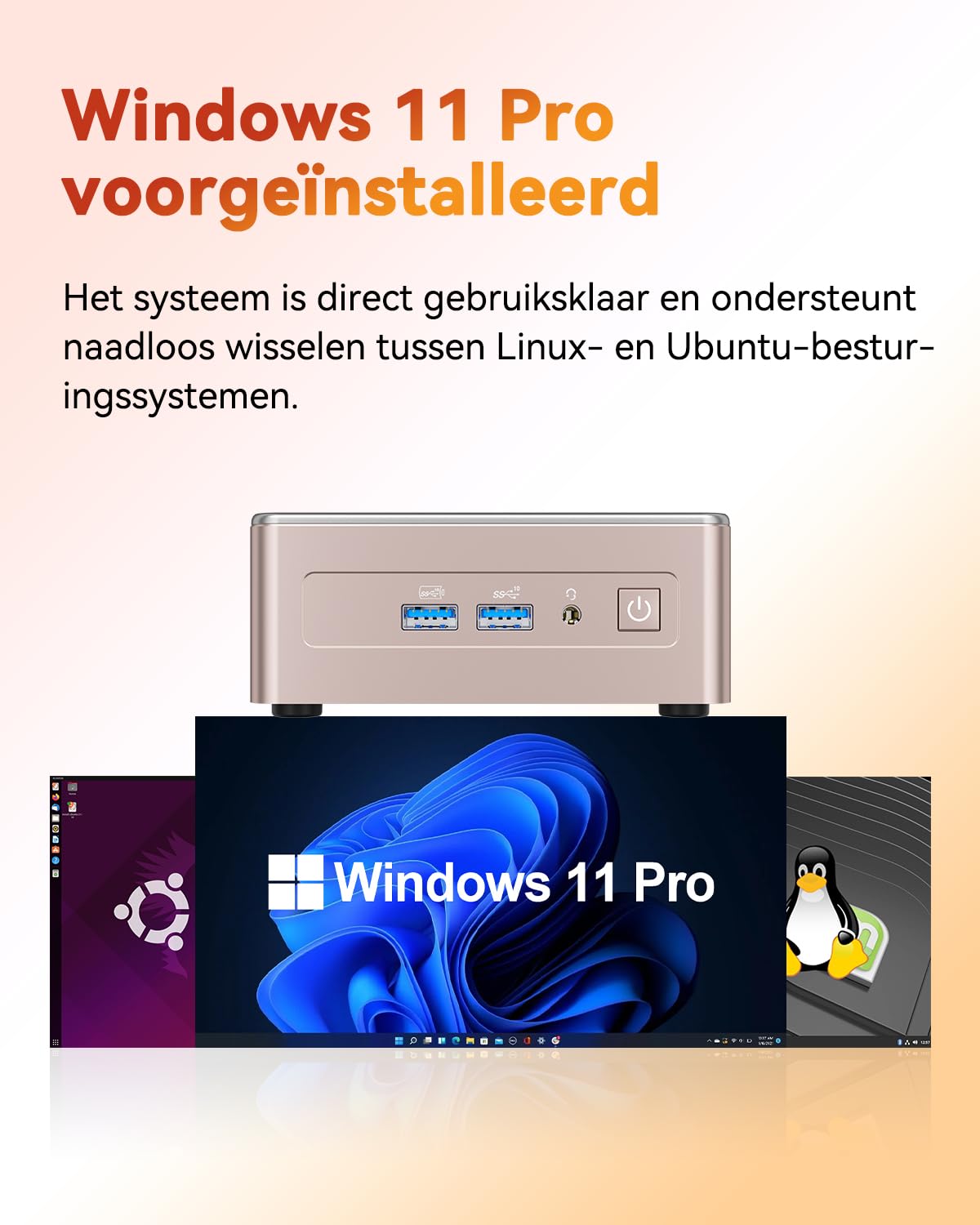 GEEKOM A5 2025 Edition Mini PC - AMD Ryzen 5 7430U (up to 4.3GHz
