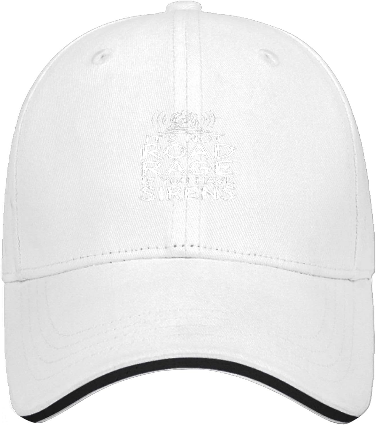 NOT Today Sirens Fashion Hats for Men Breathable Cap