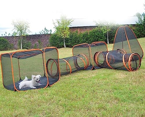 Enclos extérieur pour chats évite les fugues parc portable pour lapins et furets