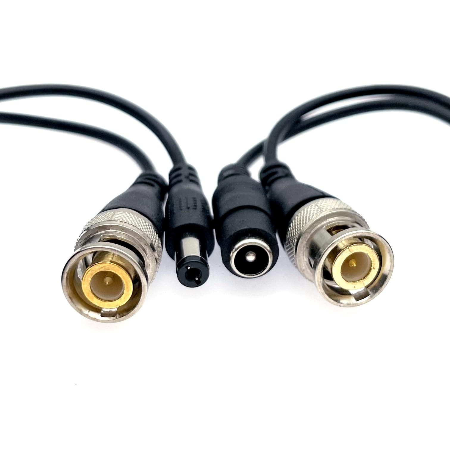 5 Paia Video Balun RJ45 A BNC AMAPOLAS – Supporta HD-CVI/TVI/AHD/CVBS Fino A 4K 8MP, Con Alimentazione