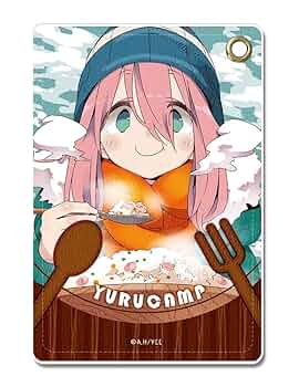 Amazon.co.jp: ゆるキャン△ レザーパスケース Ver.2 デザイン01