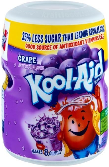 3 Kool-Aid Grape Soft Drink Mix 19 oz, 3 Pack
