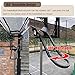 Ryanang Basketballtrainer Portable Professional Basketball Ball Returner Adjustment Mobile Rebounder Net Return for Indoor/Outdoor/Most Hoop/Gymnasium/School