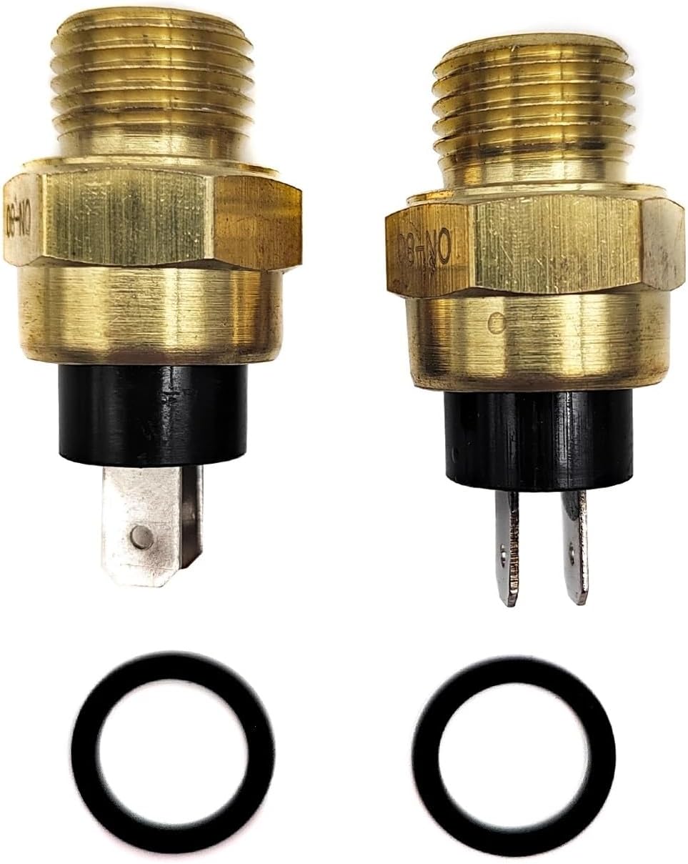 Engine Water Temperature Sensor 80 Degree M16 Temperature Fit for CF500cc X5 0010-135000 CF188 ATV UTV GO Kart CF SWCGQ-C-CF500(2PC)