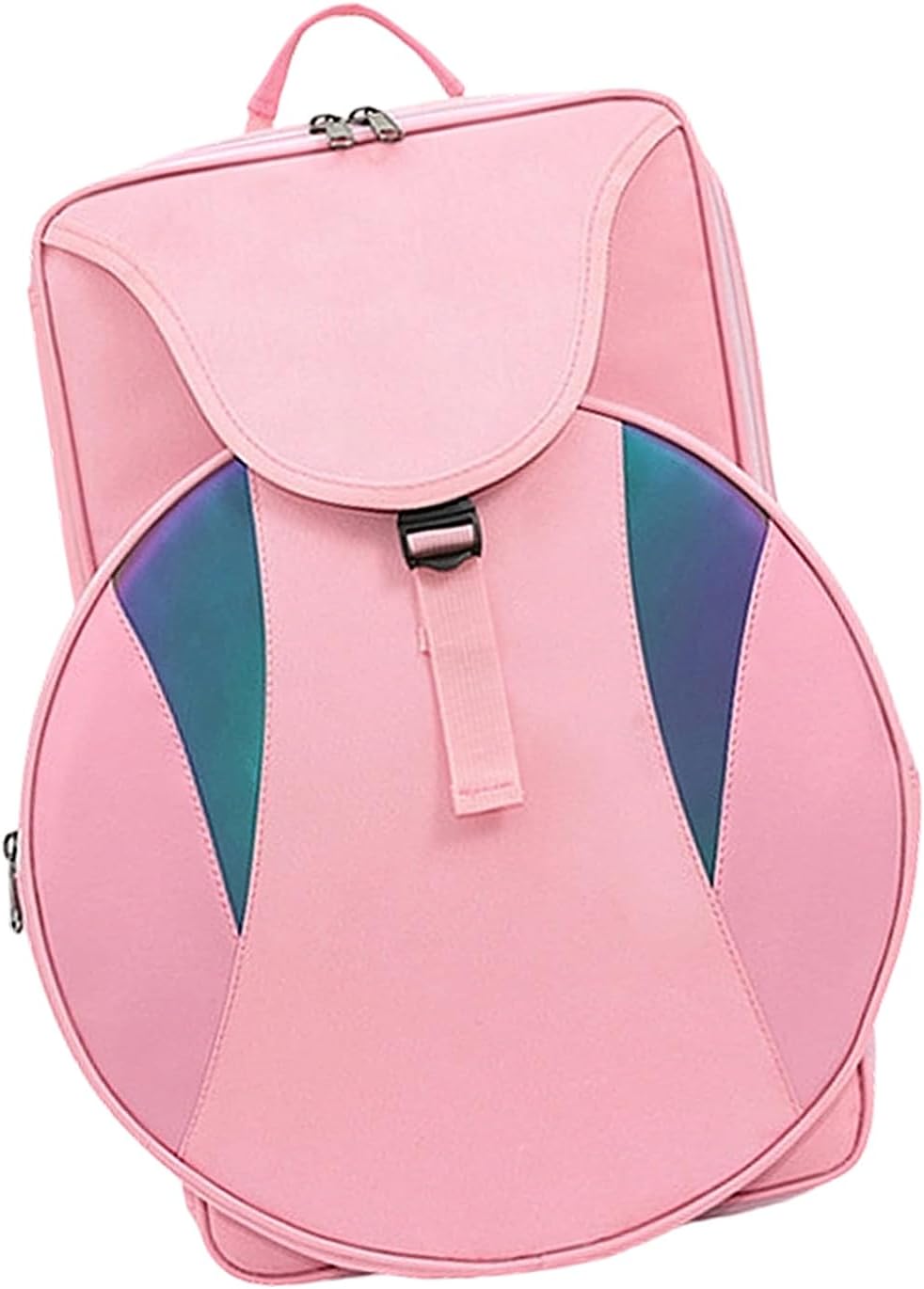Professional 12inch Practice Pad Backpack with Breathable Padding and Storage Space Polyester Texture for Drum Use Musician Travel Drum Bag