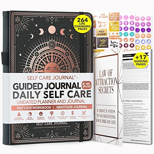 Law of Attraction Life & Goal Planner - A 90 Day Journey Creating Your Dream Life - Personal Gratitude Journal, Week Success Planner, Vision Board & Organizer + Planner Stickers