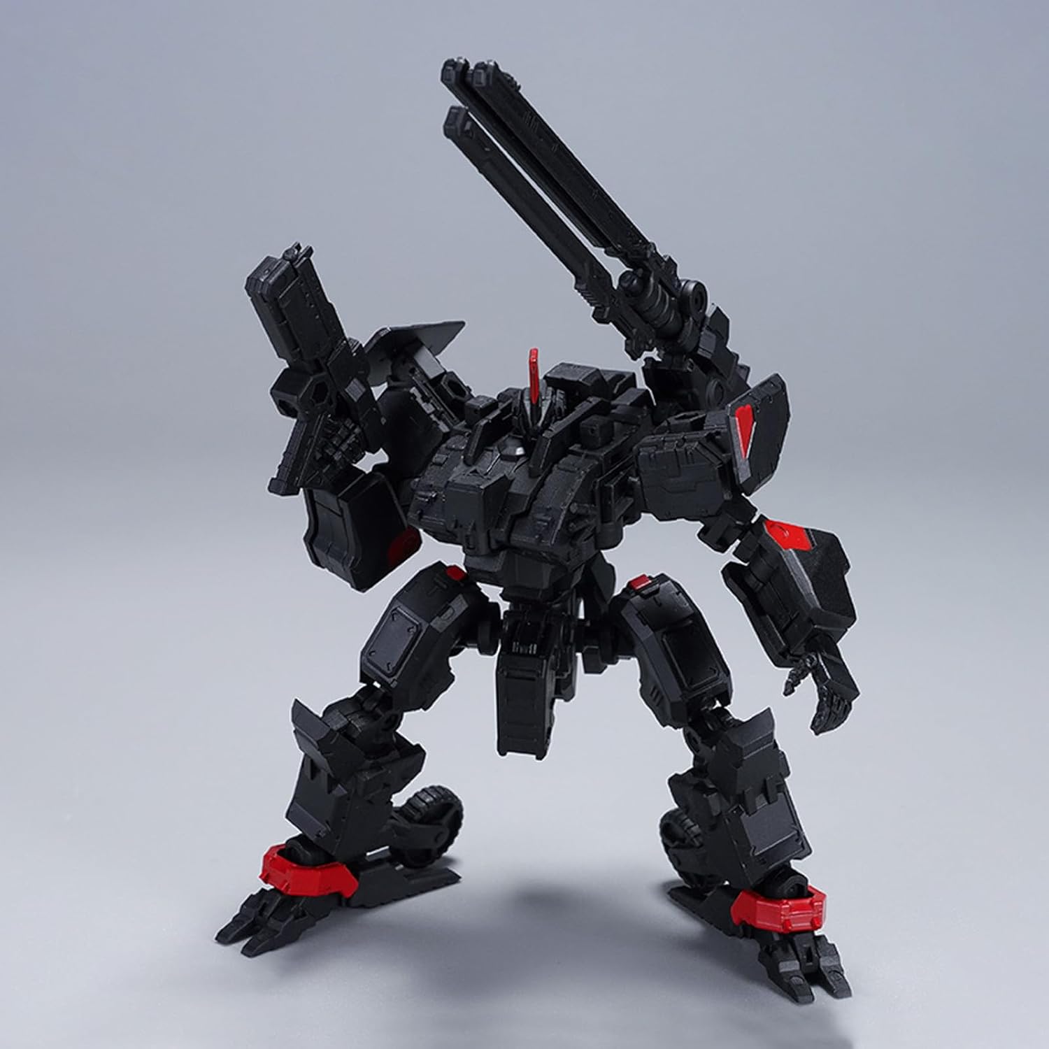 Pipigirl Plastic Action Figures Kits, Gang LAN XR, 4 in Mecha Model, Easy to Assemble