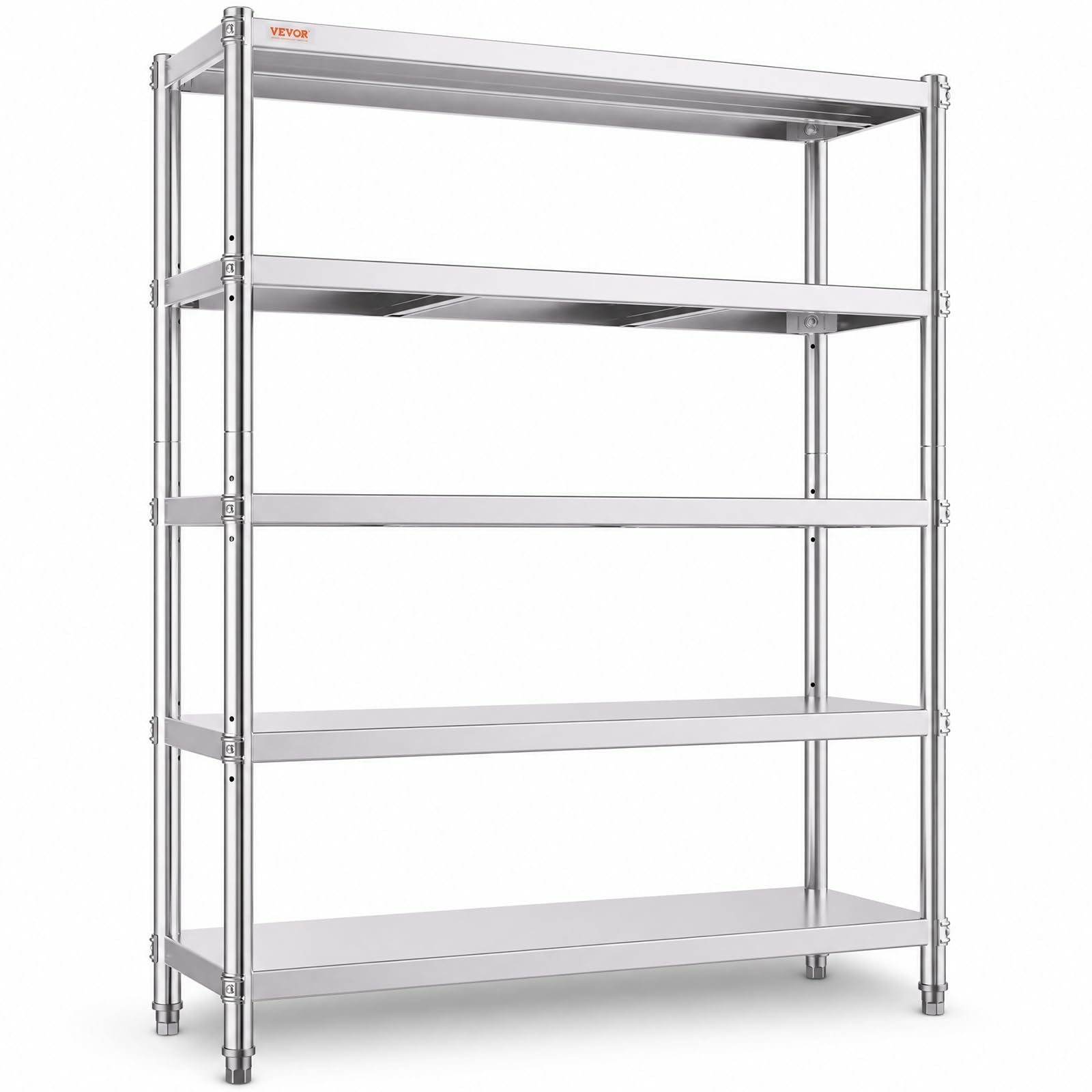 Amazon.com: VBENLEM Stainless Steel Shelves 48x18.5 Inch 5 Tier