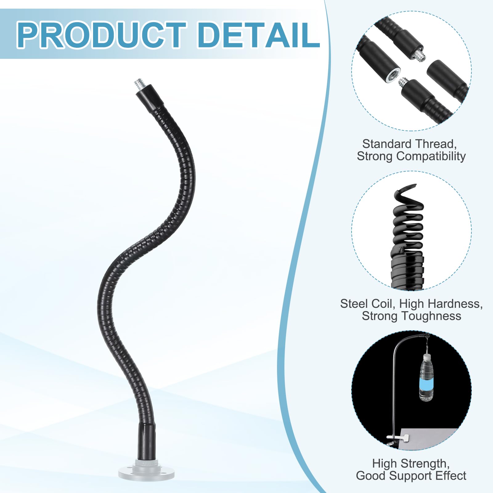 PATIKIL 9" Gooseneck - Image 3