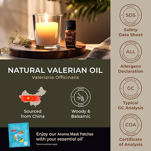 Vista 611 de Gya Labs - Aceite esencial de vainilla oleorresina para aliviar el estrés, relajación, sueño, aceite de vainilla francesa dulce para mayor