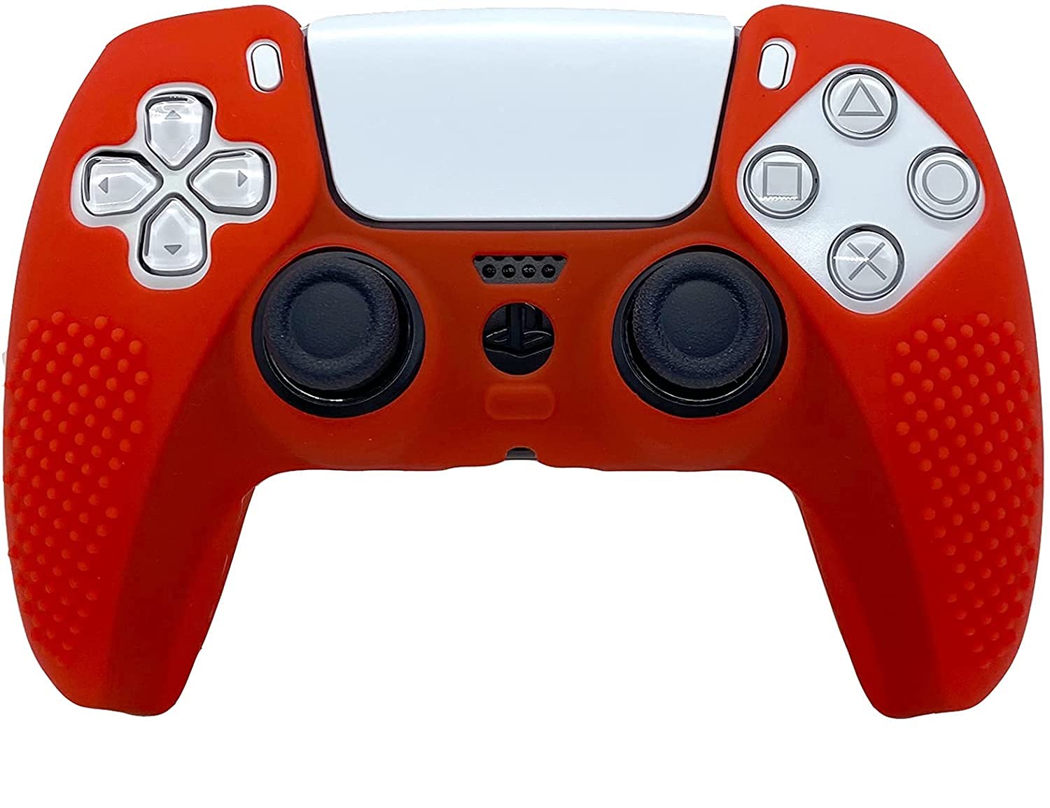 Porro Fino Controller Silicone Cover Case Controller Skin Anti Slip Protective Case Sleeve for Sony Playstation 5 Dual Sense Controller - Water Transfer Printing Multicolor Red (B09WXCBT94) Amazon Price History, Amazon Price Tracker