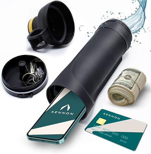 Miniatura 1 de Botella de agua de distracción de 13.5 onzas  El compartimento oculto más grande para la cartera  Mejor para viajes o seguro oculto para el hogar