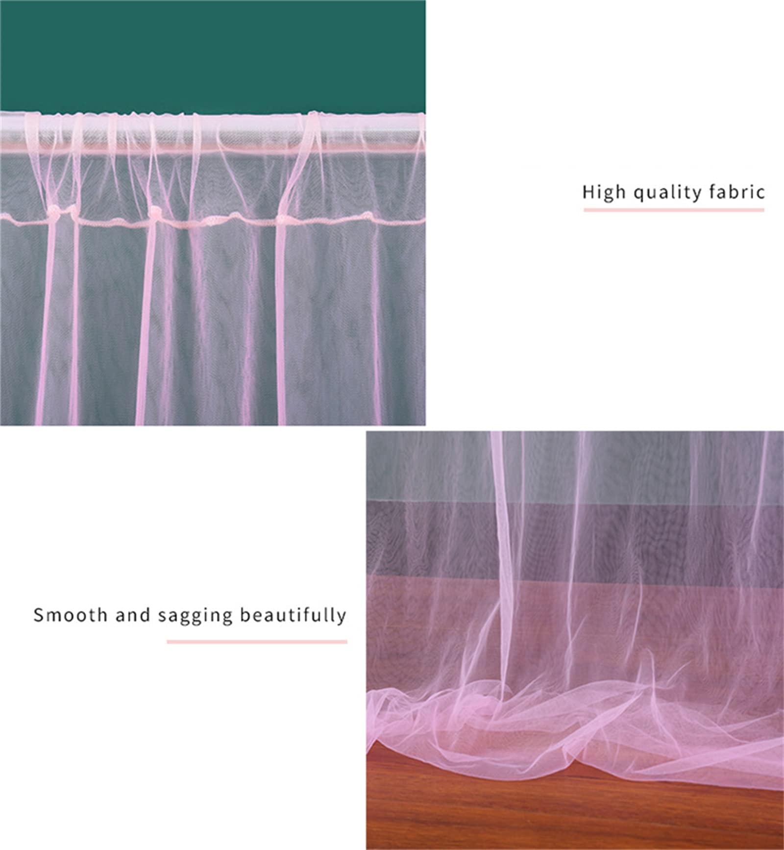 Querbehang Transparente Voile Gardine Fertiggardine Deko für Hochzeitsbogen & Traubogen Vorhangweiß Hochzeitsdekoration (Weiß,1.5 * 3m 2pcs)