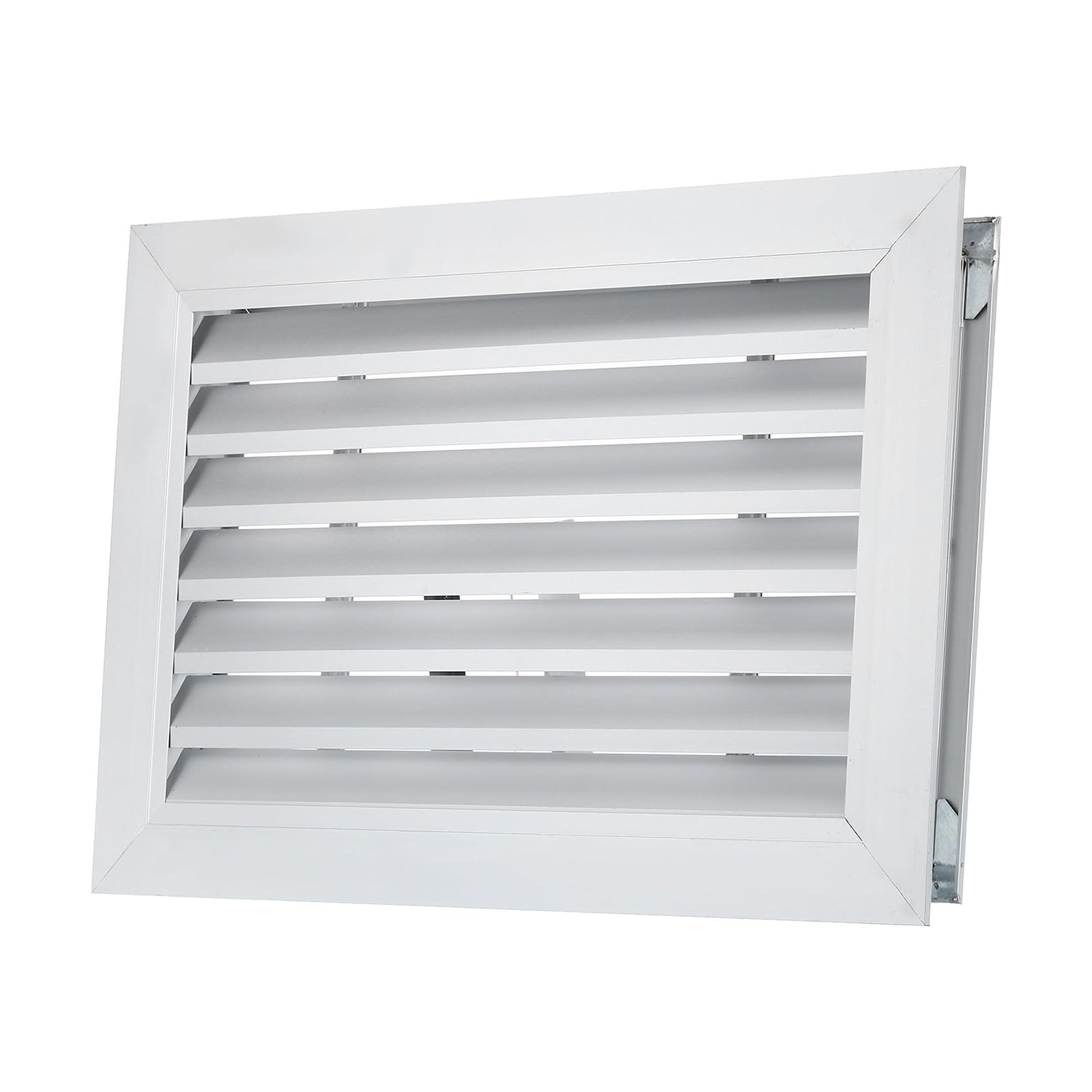PATIKIL Door Air Vent Cover, 16 x 10 Inch, Aluminum Grille Ventilation Cover, Louvered Door Vent Grille
