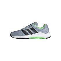 adidas Uomo Dropset Base Training Shoes, Halo Silver Lime Burst Core Black, 40 2, 3 EU