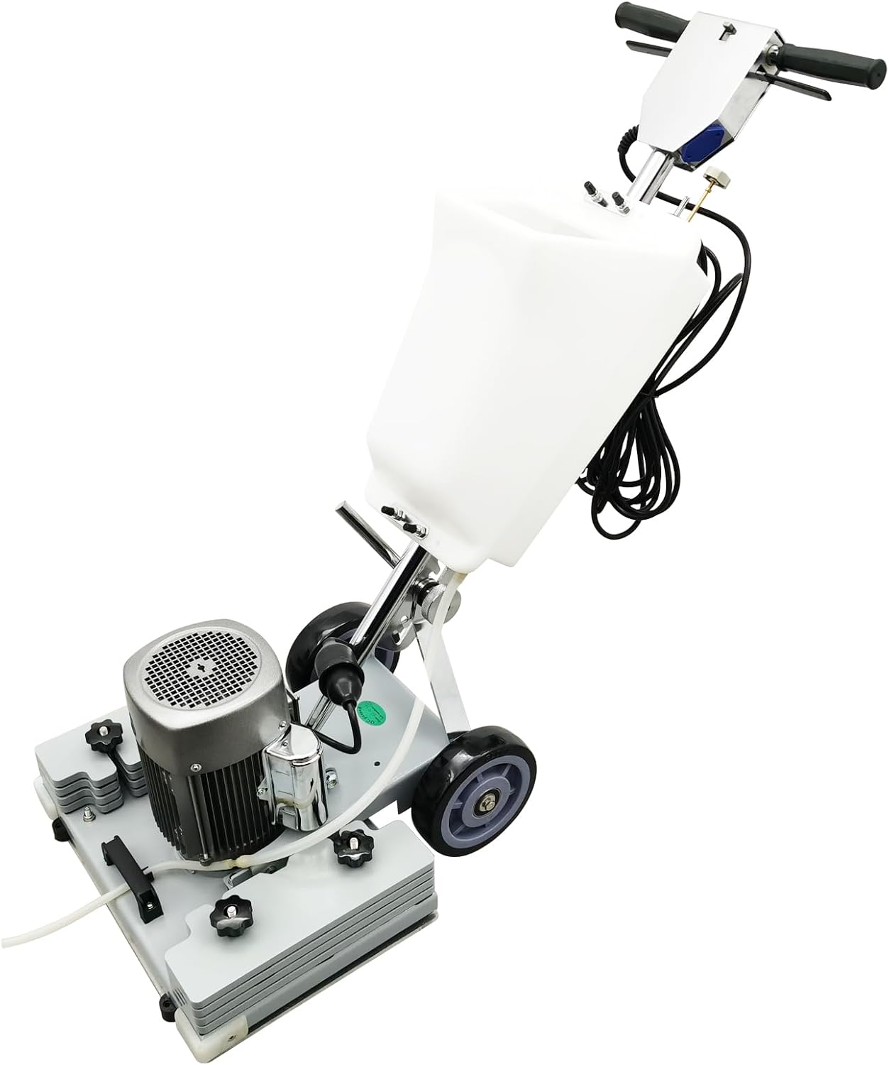 Floor Scrubber Polisher Machine Commercial Floor Buffer Cleaner Floor Scrubber Multifunctional Carpet Cleaner Heavy Duty Polisher Machine Square Floor Cleaning Equipment 110V