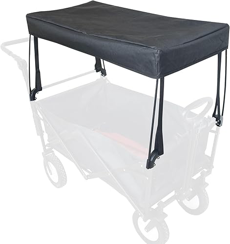 Toldo C2 para accesorio de vagón, cubierta de toldo para niños, plegable, plegable, para playa, utilidad de empuje, tirón de vagón, repuesto