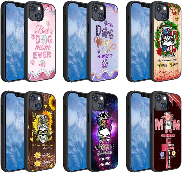 Miniatura 3 de Personalizado, este perro MoM pertenece a Leapard - Funda de teléfono con estampado de huellas de perro púrpura para Galaxy S25 S24 S23 S22 Ultra