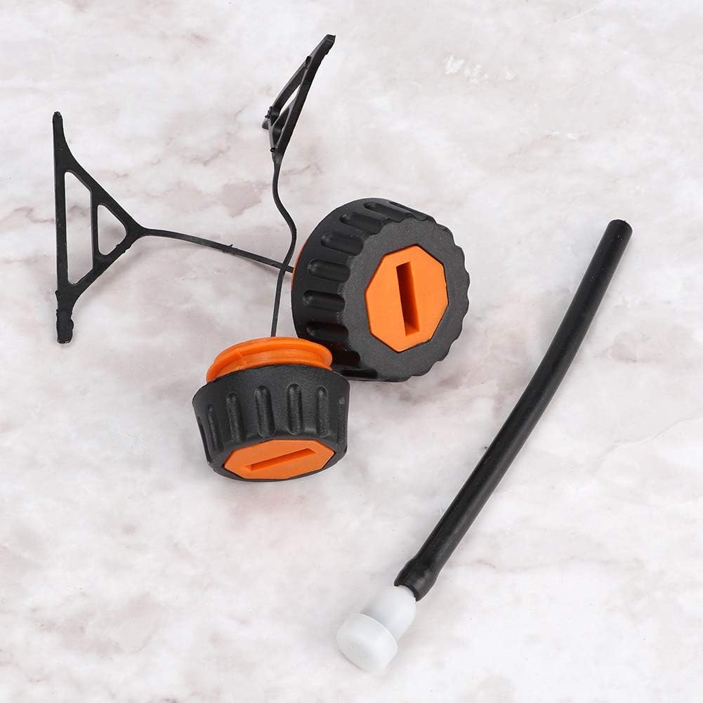 TOPINCN Gas Fuel Oil Cap Chainsaw Replacement Parts Plastic Material Anti-Corrosion : Patio, Lawn & Garden