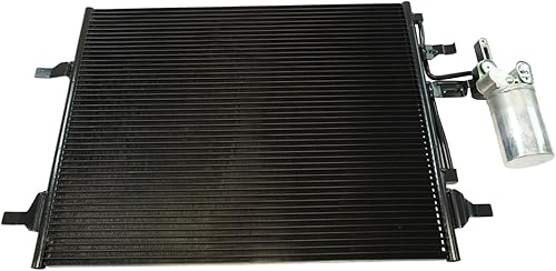 Miniatura 1077 de TRQ Secador receptor de condensador de aire acondicionado compatible con Dodge Sprinter 2500 Sprinter 3500 2007-2013 Freightliner 2010-2021