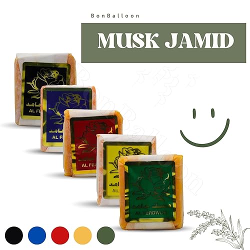 Miniatura 3 de bonballoon 5 unids Perfume de Jamid de almizcle islámico Fragancia Natural Diferentes aromas Libre de Alcohol Árabe Cubo Árabe Halal