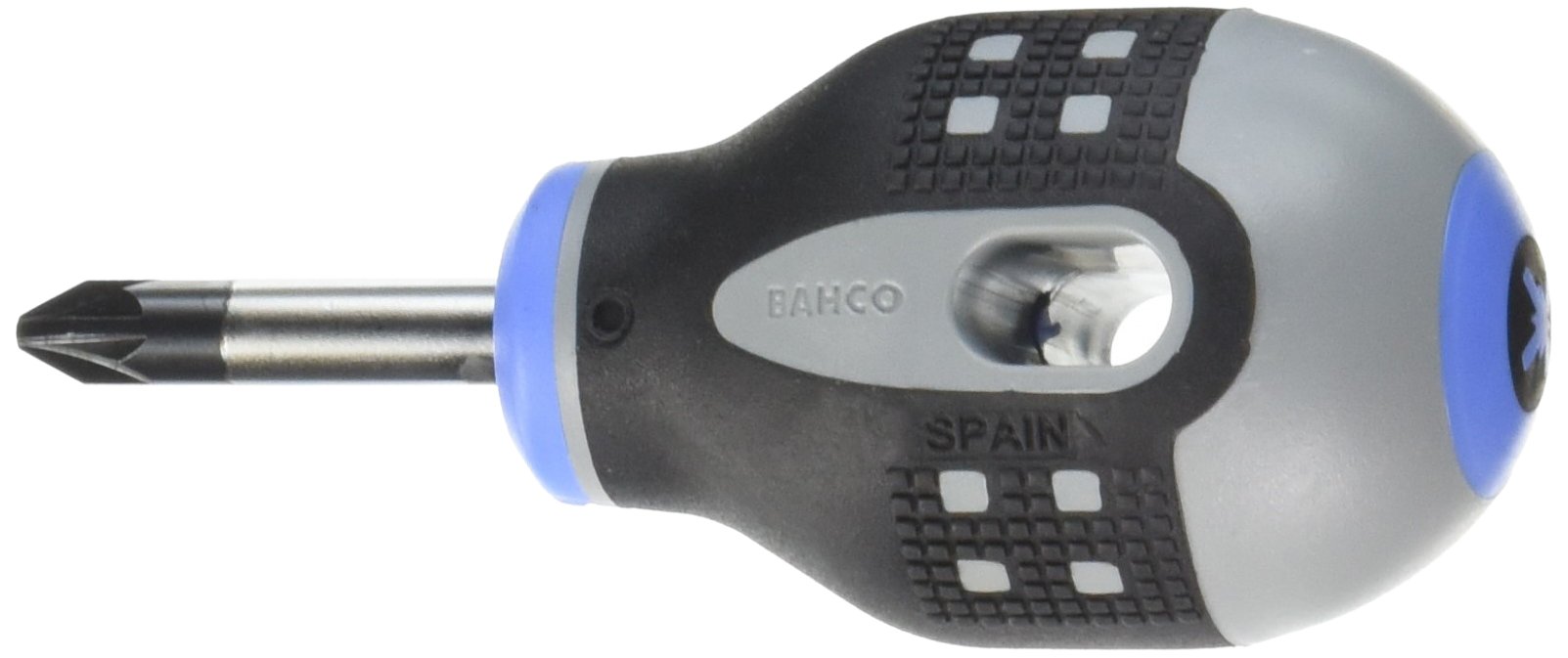 Bahco Pozidriv Screwdriver, PZ2 Tip, 25 mm Blade, 83 mm Overall