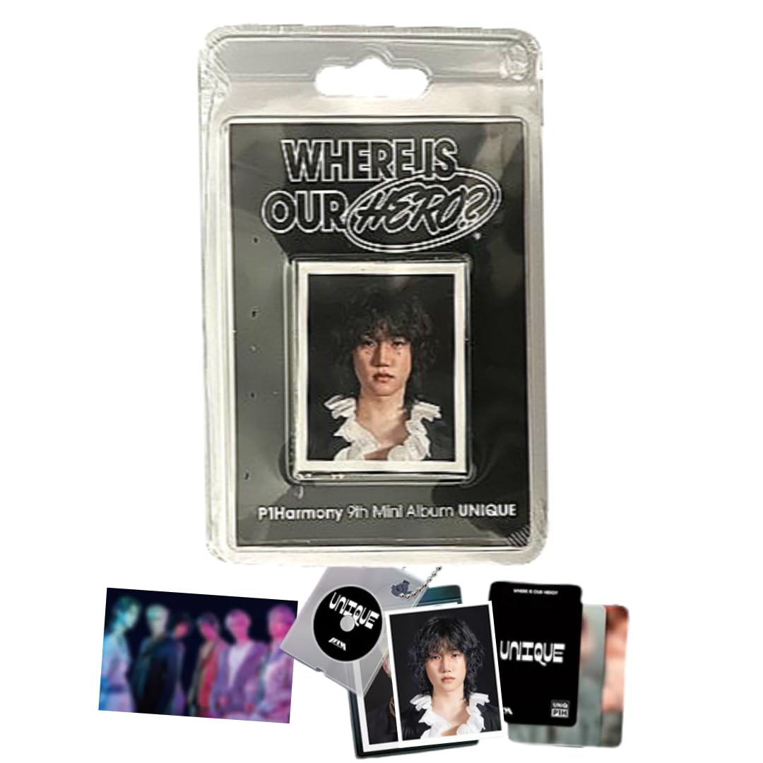 P1Harmony Album Numérique JONGSEOB FaNCy Ver Coffret K-Pop avec Porte-photo