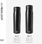 Simple Modern Mesa Loop Water Bottle with Straw | 30oz Cup Holder Friendly Insulated Stainless Steel Bottles for Travel, Sports and School | Seaside Stripes