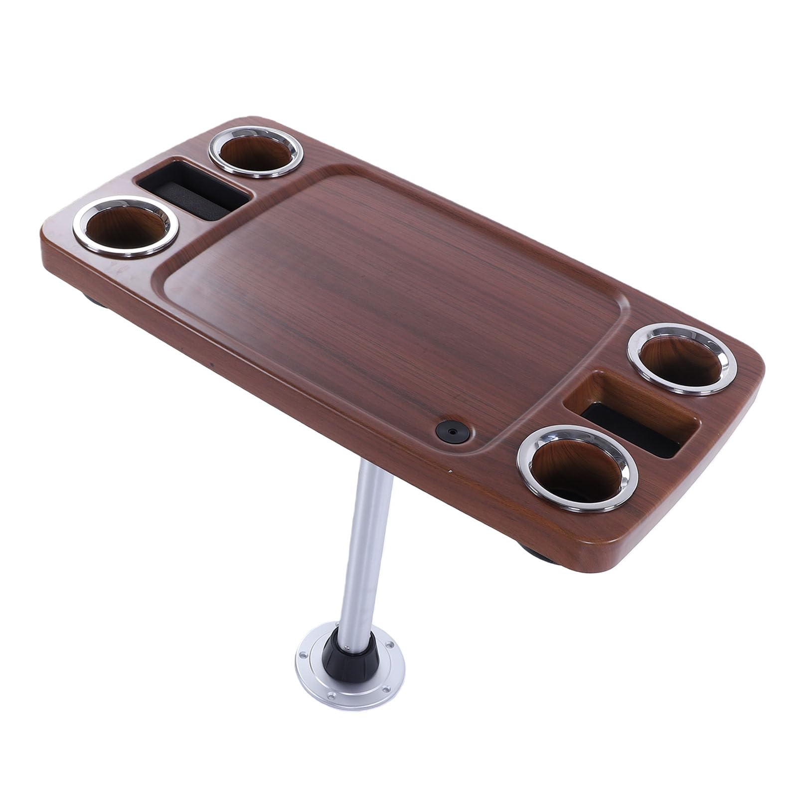 Tavolo da Barca con Gambe Staccabili, Design Impermeabile e Leggero, Ideale per Uso Esterno su Yacht e, 86,5x46 Cm