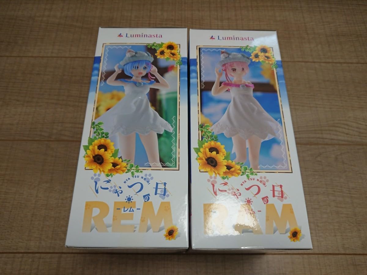 Amazon.co.jp: Re:ゼロから始める異世界生活 Luminasta レム ラム にゃ