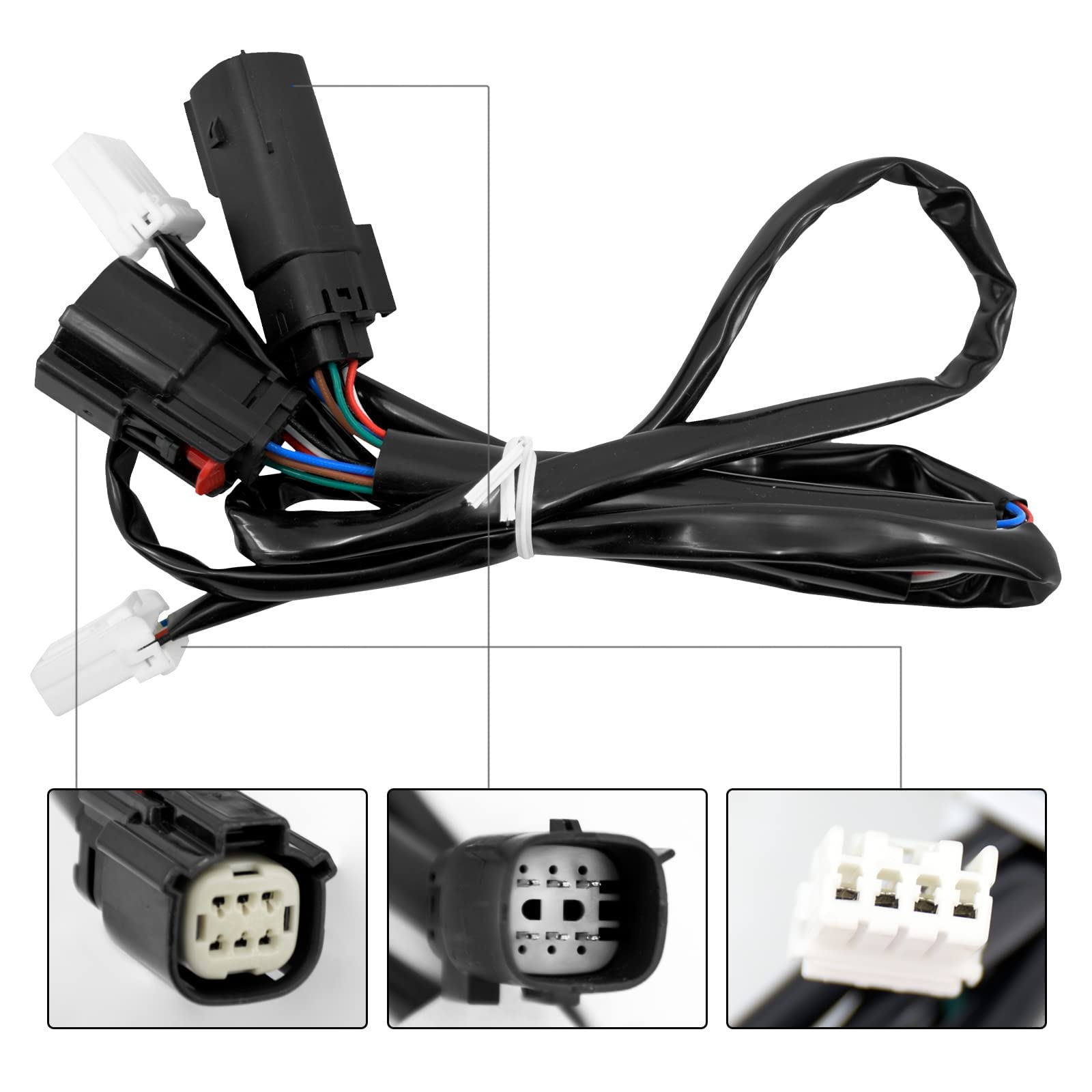 Luci pannello riempimento LED moto Fanale parafango posteriore Segnali direzione Luce freno esecuzione Adatto per Harley Touring Electra Glide Ultra Limited Road King Road Glide 2014-2023
